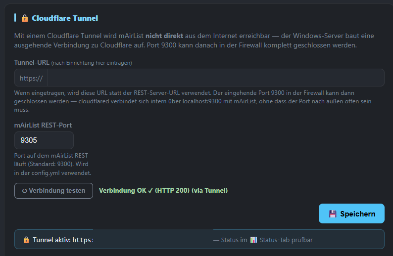 Cloudflare Tunnel setup